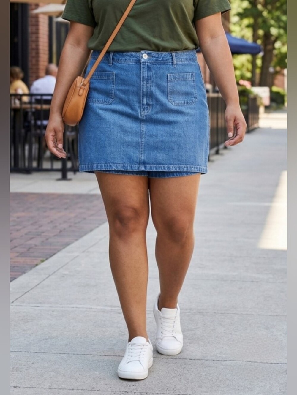 302. Penman's Vintage Denim Skort